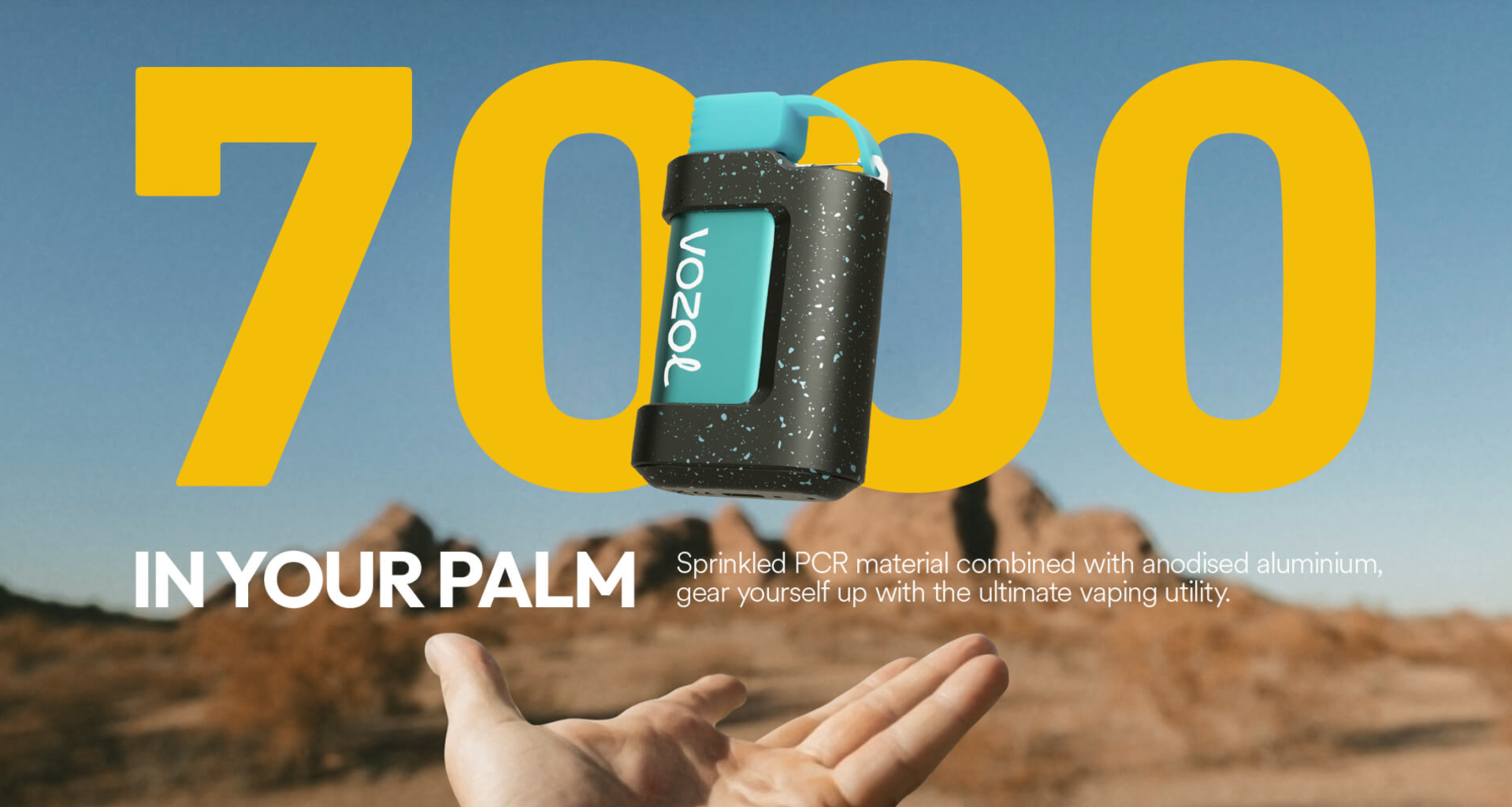 VOZOL GEAR 7000 - COOL MINT: Redefining the Future of Vaping
