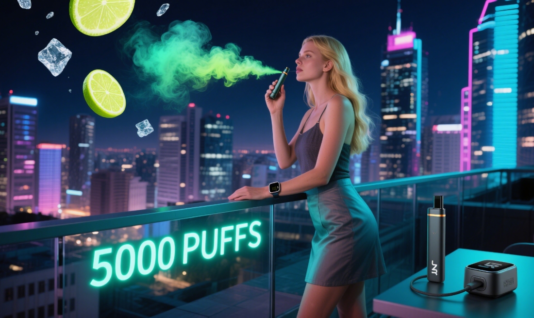 JNR CRYSTAL PROMAX 5000 Puffs - Lemon & Lime: Zesty Innovation in Australia’s Vaping Market