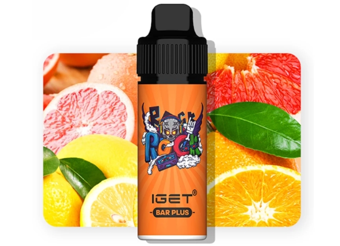 Nicotine-Free IGET Bar Plus Vape Kit - Orange Grapefruit Lemon: Redefining Refreshment in 2025’s Vape Landscape