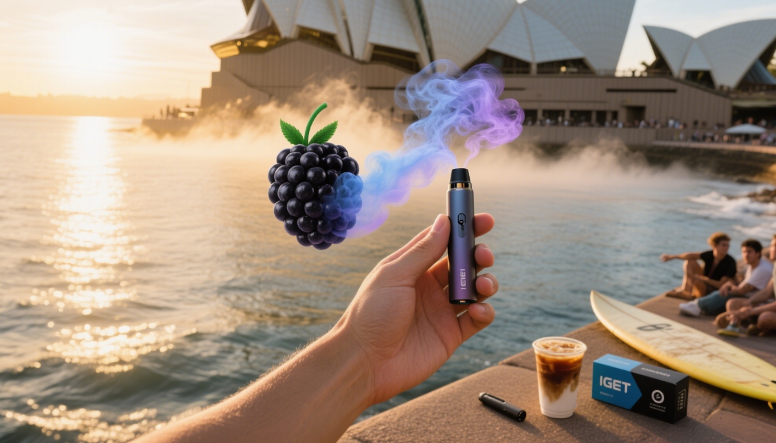 The Rise of Health-Conscious Vaping: IGET Legend Nicotine-Free 4000 Puffs - Blackberry Ice Takes Australia by Storm