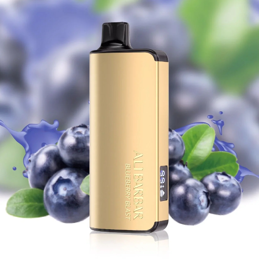 The Future of Vaping Down Under: Meet the Alibarbar Ingot 9000 Disposable Vape - Blueberry Blast