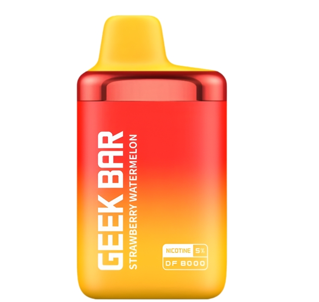 Dive into Delicious: The Geek Bar DF8000 Disposable Vape - Strawberry Watermelon Sensation