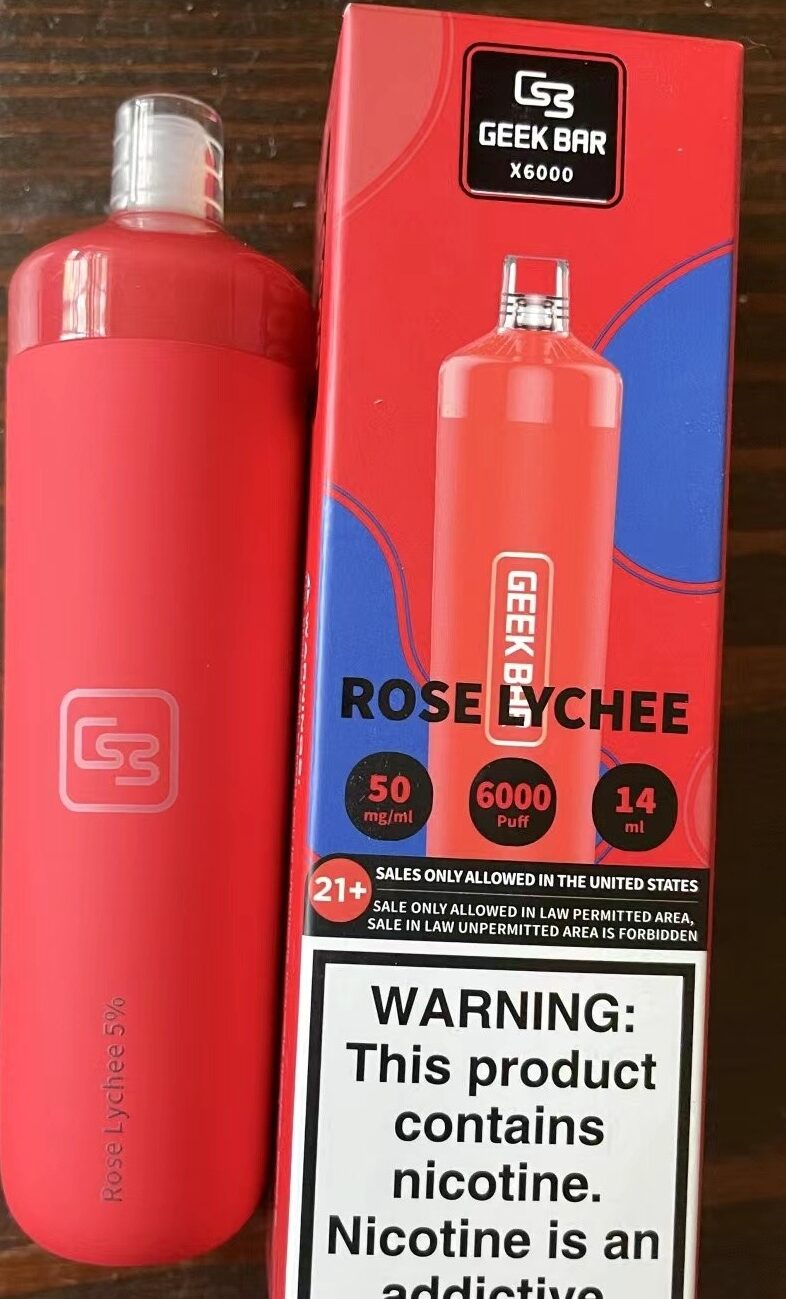 The Geek Bar X6000 TF-Nic: A Rose Lychee Revelation for the Discerning Aussie Vaper