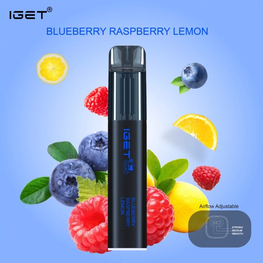 The IGET Goat 5000 Puffs: Your Blueberry Raspberry Lemon Escape, Bottled in Aussie Air