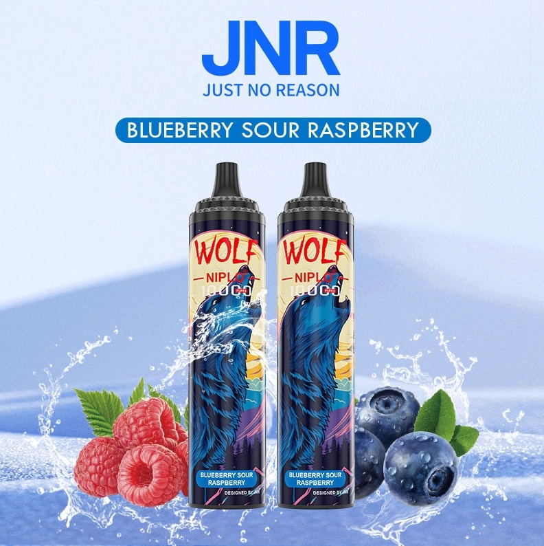 Unwrapping the Flavour Beast: JNR WOLF NIPLO 10000 Puffs in Blueberry Sour Raspberry – Your Next Aussie Vape Obsession