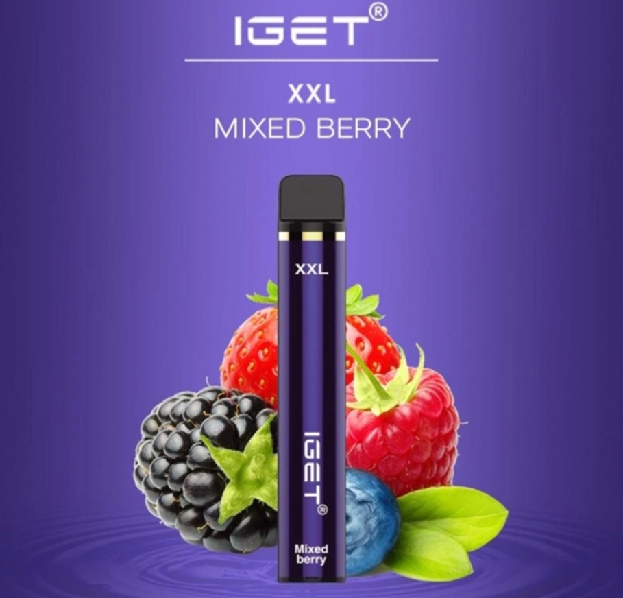 Dive into Delicious Freedom: The Nicotine-Free IGET XXL Mixed Berry Experience