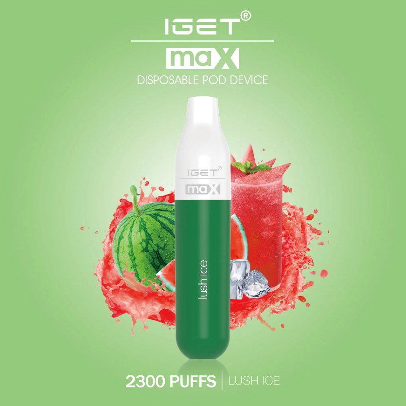 The IGET MAX 2300 Puffs Vape - Lush Ice: Your Pocket-Sized Australian Summer Escape