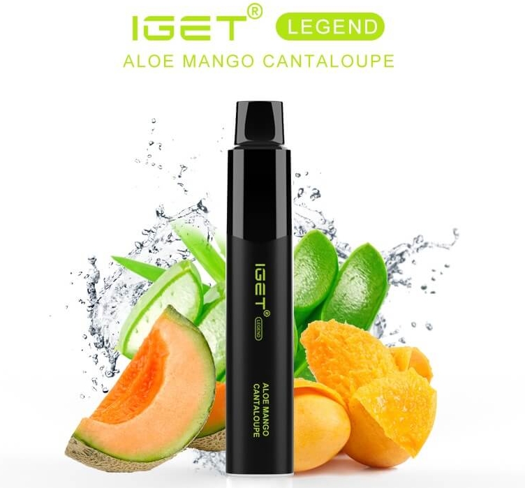 The Unforgettable Allure of IGET Legend 4000: Dive into Aloe Mango Cantaloupe Paradise