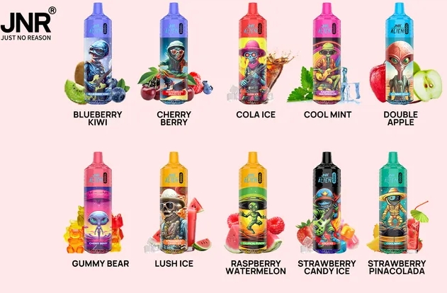 The JNR ALIEN 10000 Puffs: Your Ultimate Aussie Vape Companion, Featuring the Electrifying Black Dragon Ice
