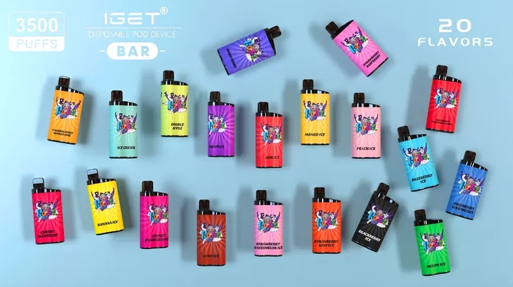 The IGET Bar 3500 Puffs Vape - Blueberry Ice: Your Quintessential Aussie Refreshment, Reimagined