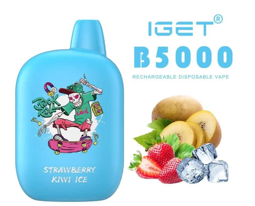 The IGET B5000: A Deep Dive into the Irresistible Strawberry Kiwi Ice Experience
