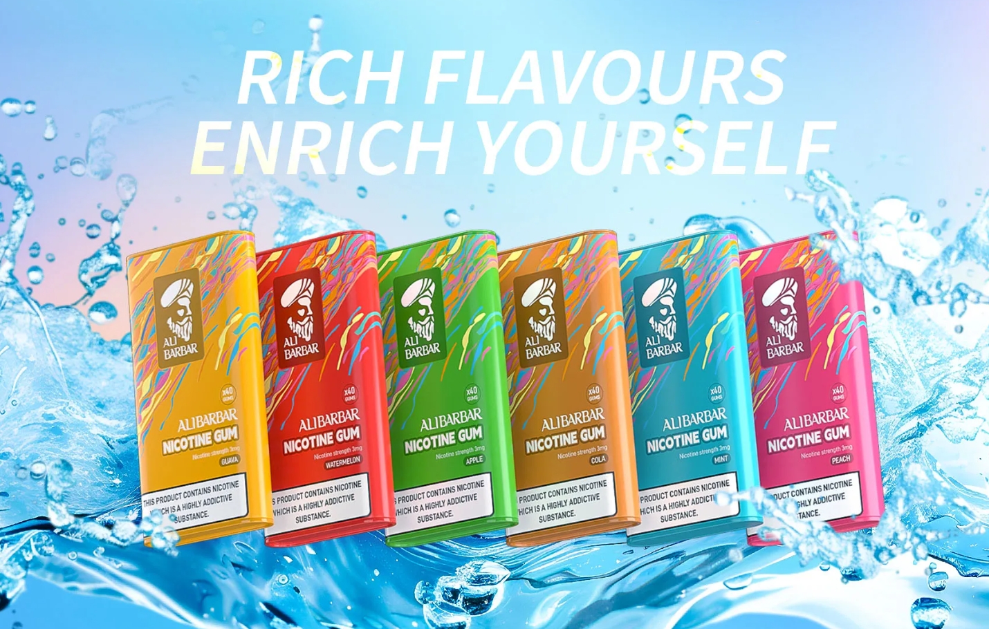 Alibarbar Nicotine Gum - Watermelon: Your Crisp, Refreshing Path to Freedom Down Under