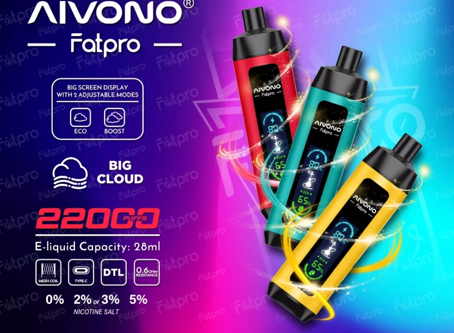 Aivono Aim Fatpro 22000 Puffs Vape – Lucid Dream: Ireland’s Bold New Cloud