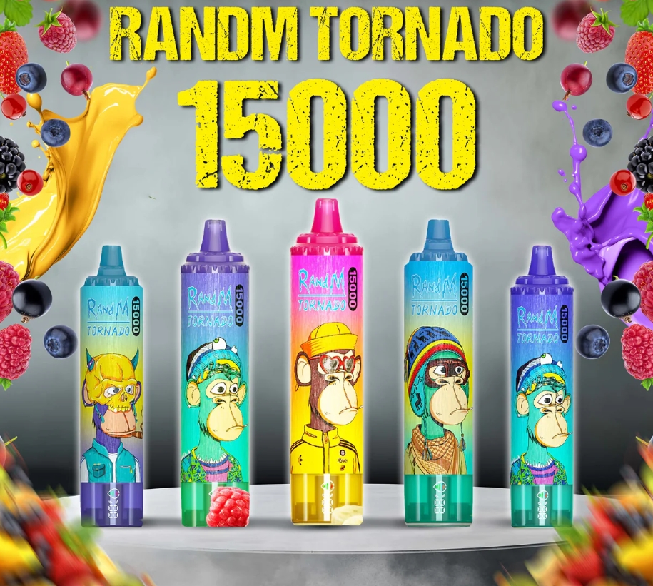 RandM Fumot Tornado 15000 Puffs Vape - Peach Blueberry Candy: A Flavorful Revolution in 2025